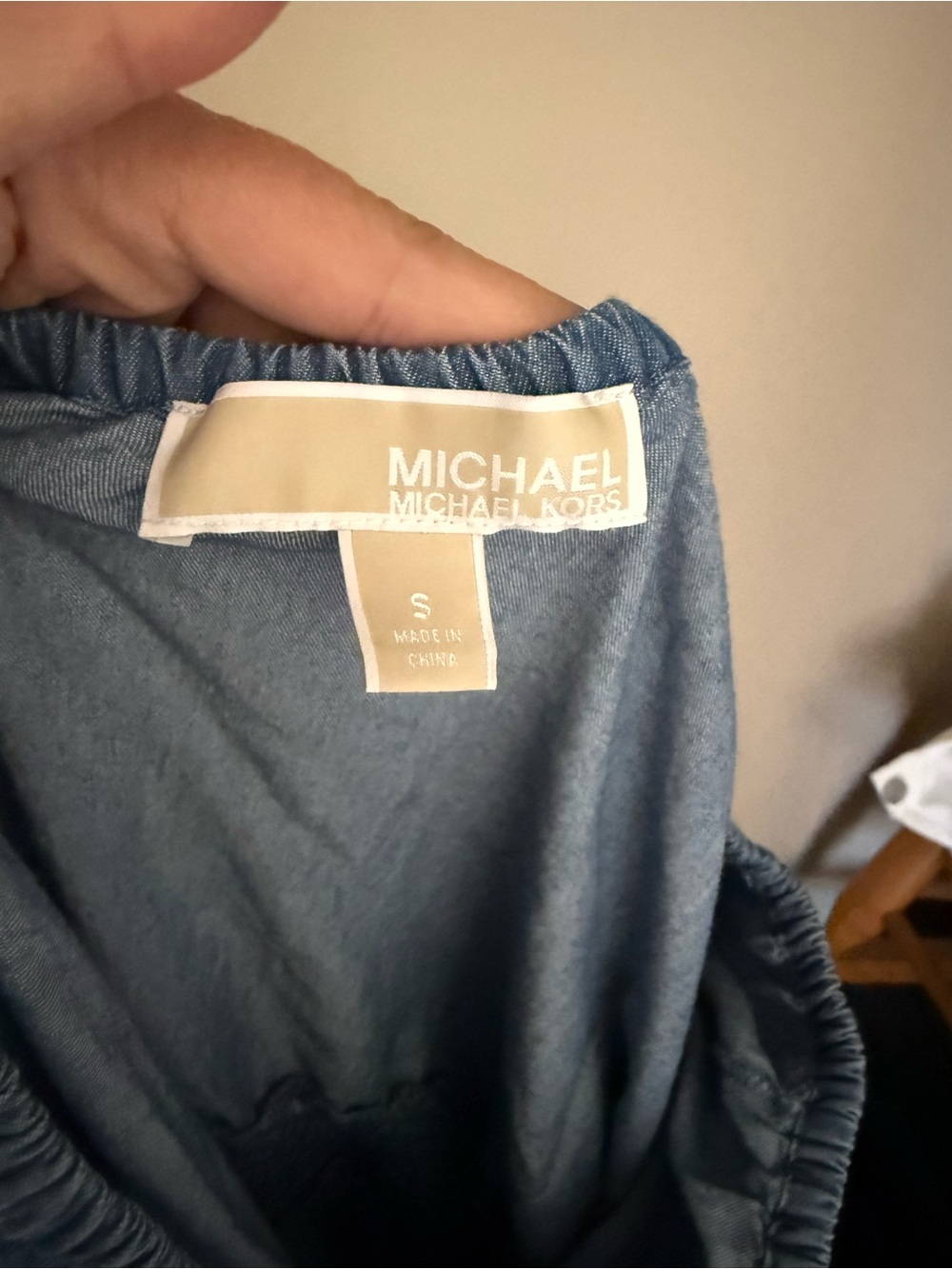 Michael Kors Men's Denim Relaxed Jeans in Mid Blue